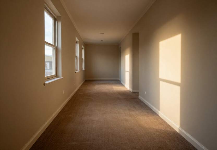Restored living room in Hunters Hill after flood cleanup