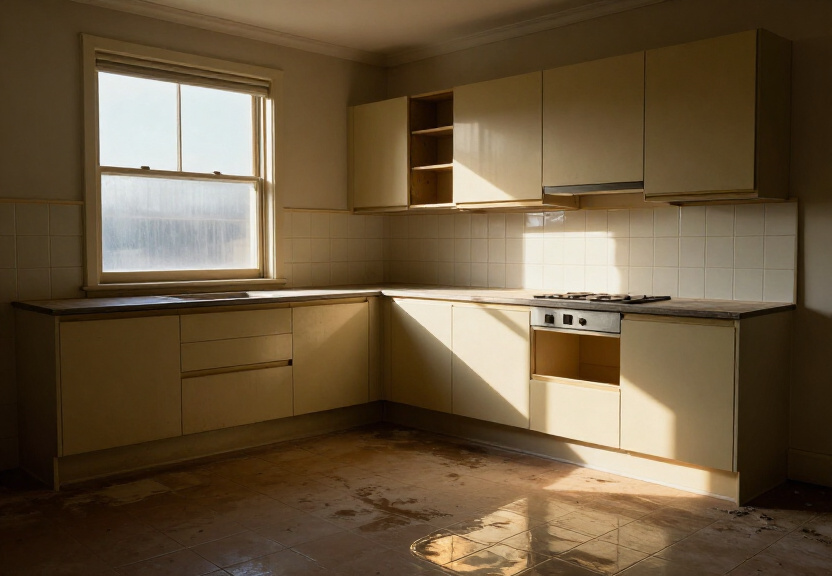 Restored office space in Hunters Hill after water extraction
